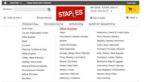 staples_ux_mega_menu_hicks_law