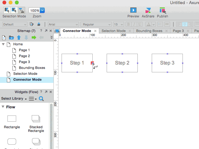 UX-Beginner-Axure-Connector-Mode-Flow-Diagram-V2