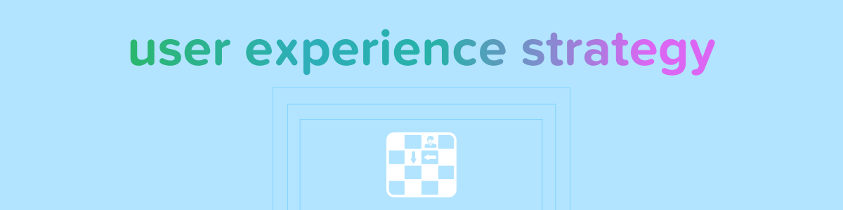 Icon designed by Freepik.com ux / user experience strategy banner