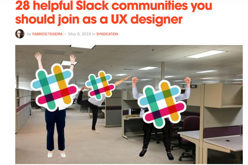 Slack communities